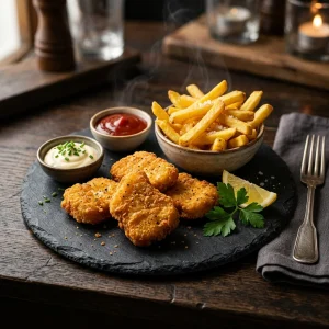 Chicken Nuggets (4 Stück, Kinder)