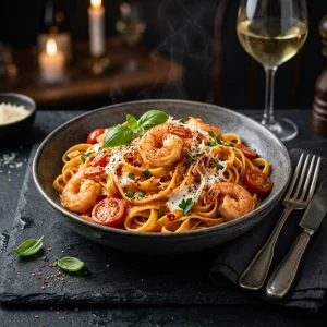 Pasta Crevetten