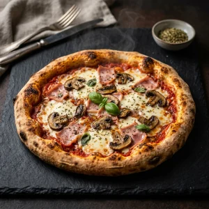 Pizza Prosciutto Funghi